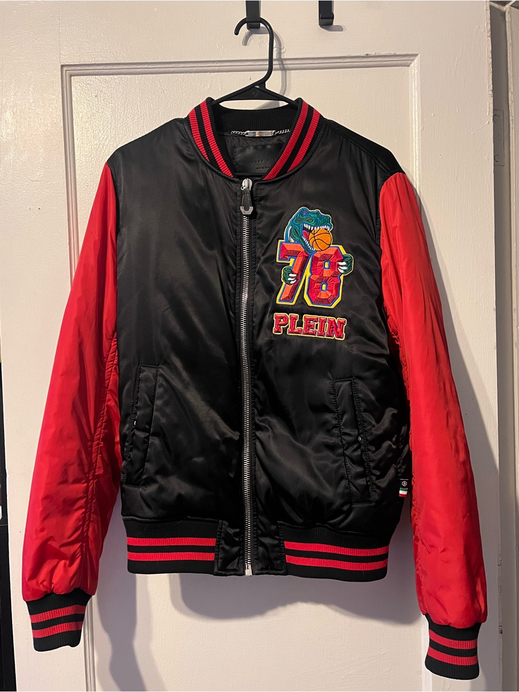 Philipp Plein Black & Red Special Edition Jacket